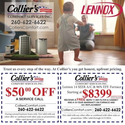 Lennox 14 SEER A/C & 96% EFF. Furnace